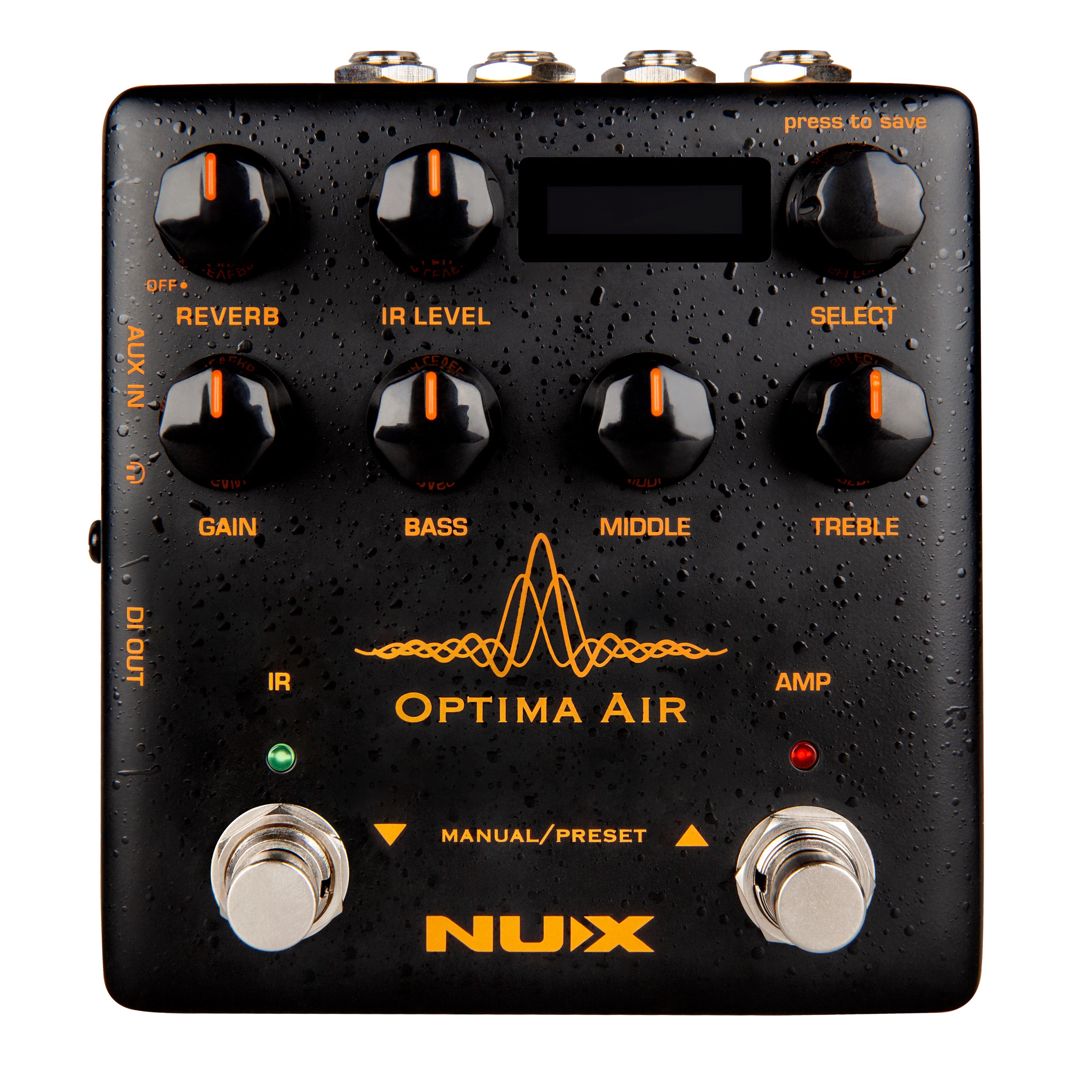 New NUX NAI-5 Optima Air Acoustic Guitar Simulator Effects Pedal