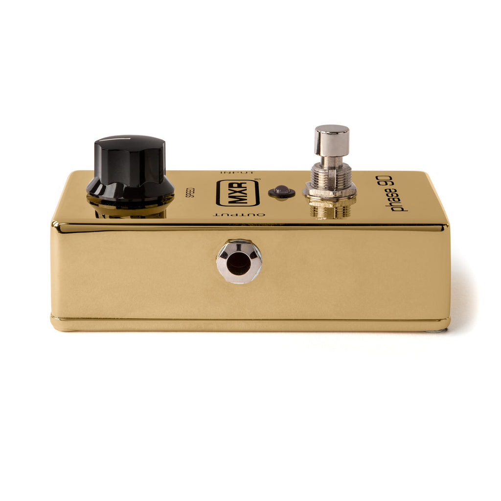 MXR M101GLD 50th Anniversary Phase 90 phaser — Speed knob close-up