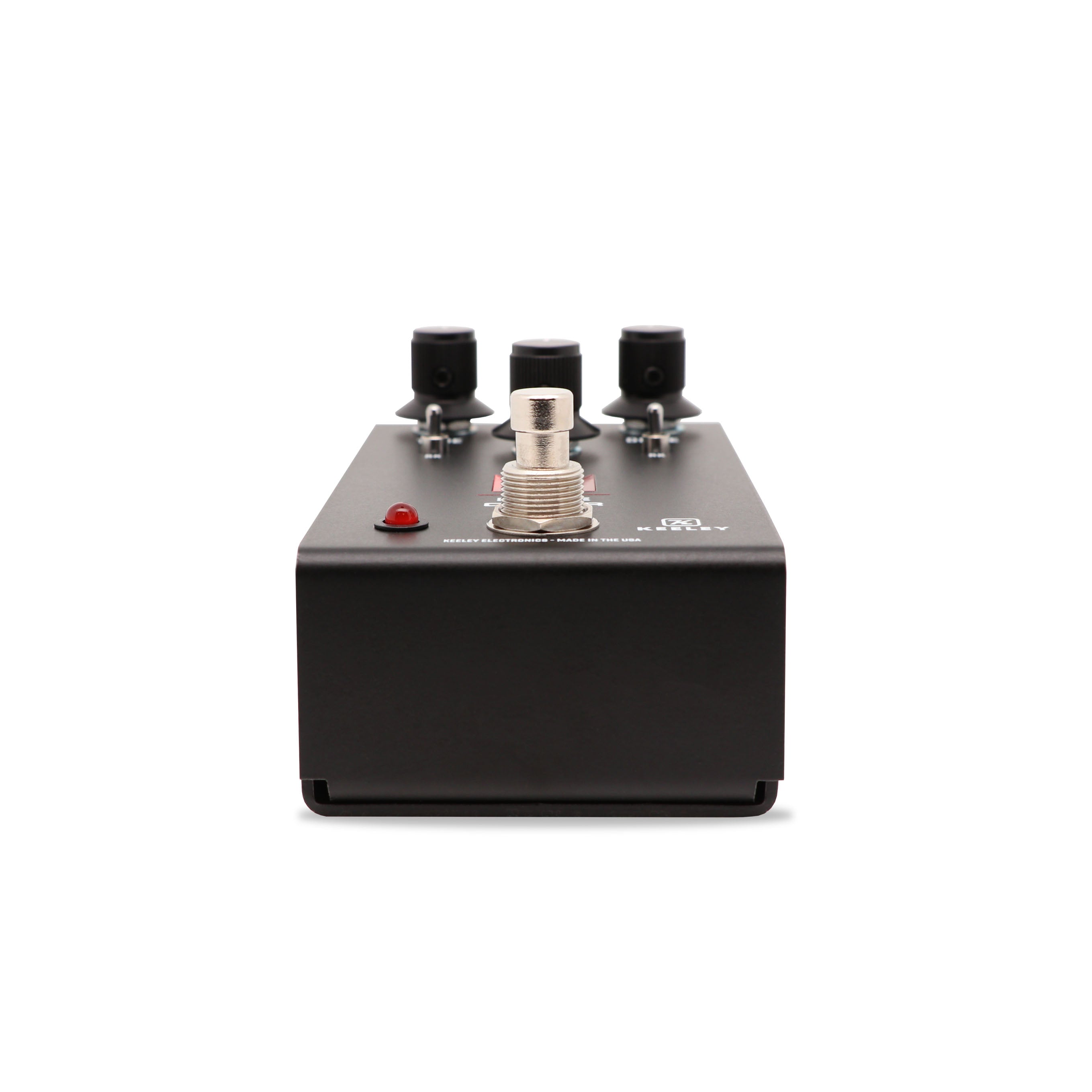 Keeley Muse Driver overdrive pedal — angled view