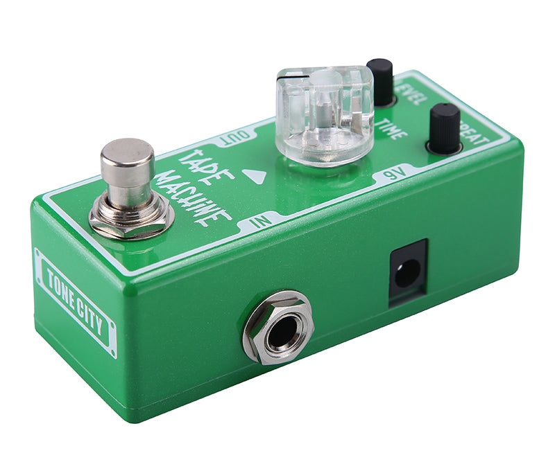 New Tone City Tape Machine Delay Mini Guitar Effects Pedal