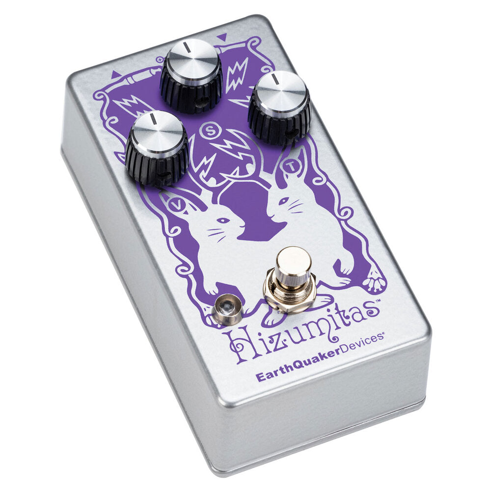 EarthQuaker Devices Hizumitas fuzz pedal — angled view