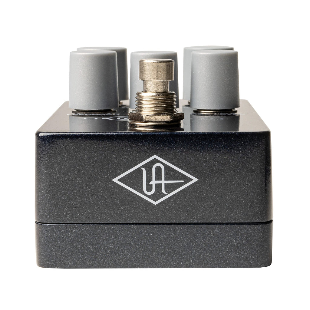 Universal Audio UAFX Orion tape echo delay pedal — rear jacks view