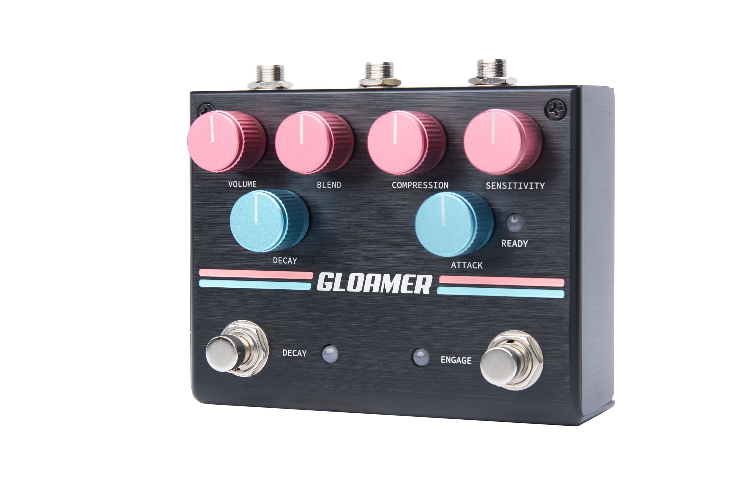 Pigtronix Gloamer volume swell pedal — Decay and Attack controls