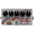 ZVEX Vexter Instant Lo-Fi Junky Modulation Pedal — Silver top view