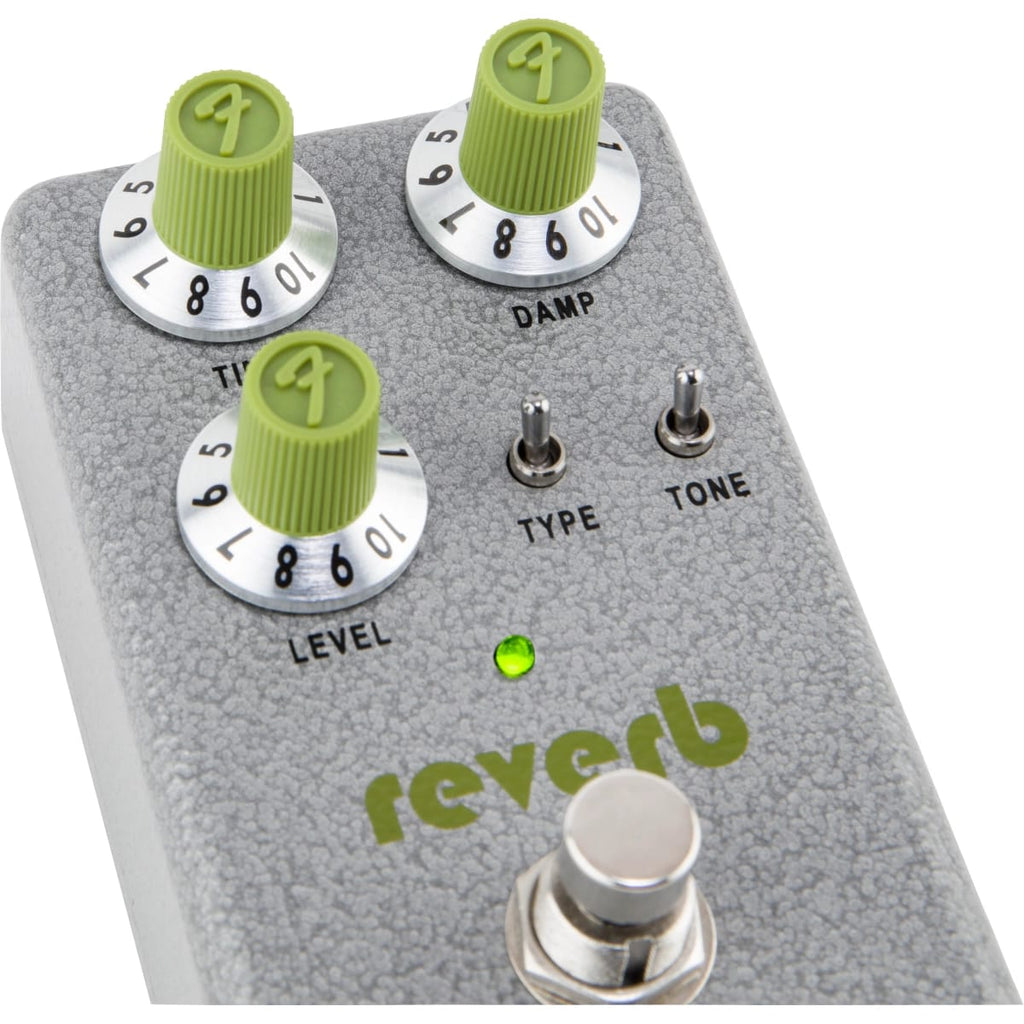 Fender Hammertone Reverb pedal — footswitch detail