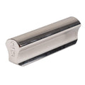 Stevens steel guitar slide — polished chrome cylinder with engraved logo