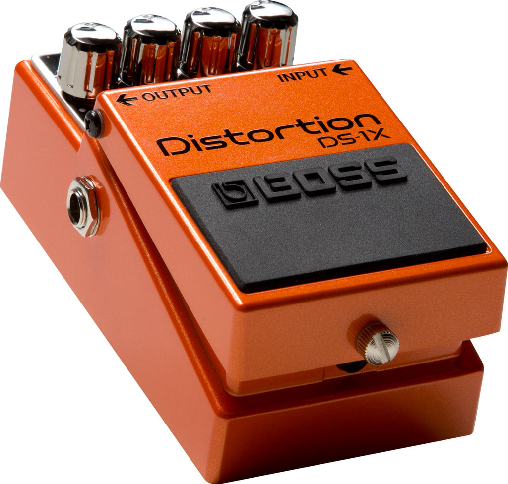 Boss DS-1X Distortion pedal connectors