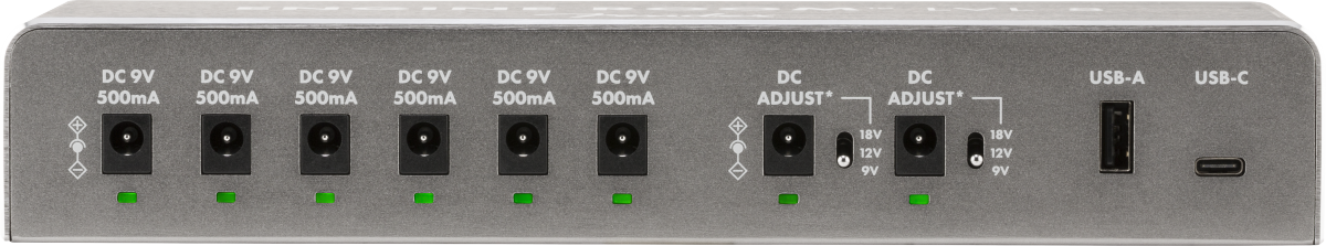 Fender Engine Room LVL8 power supply — product view