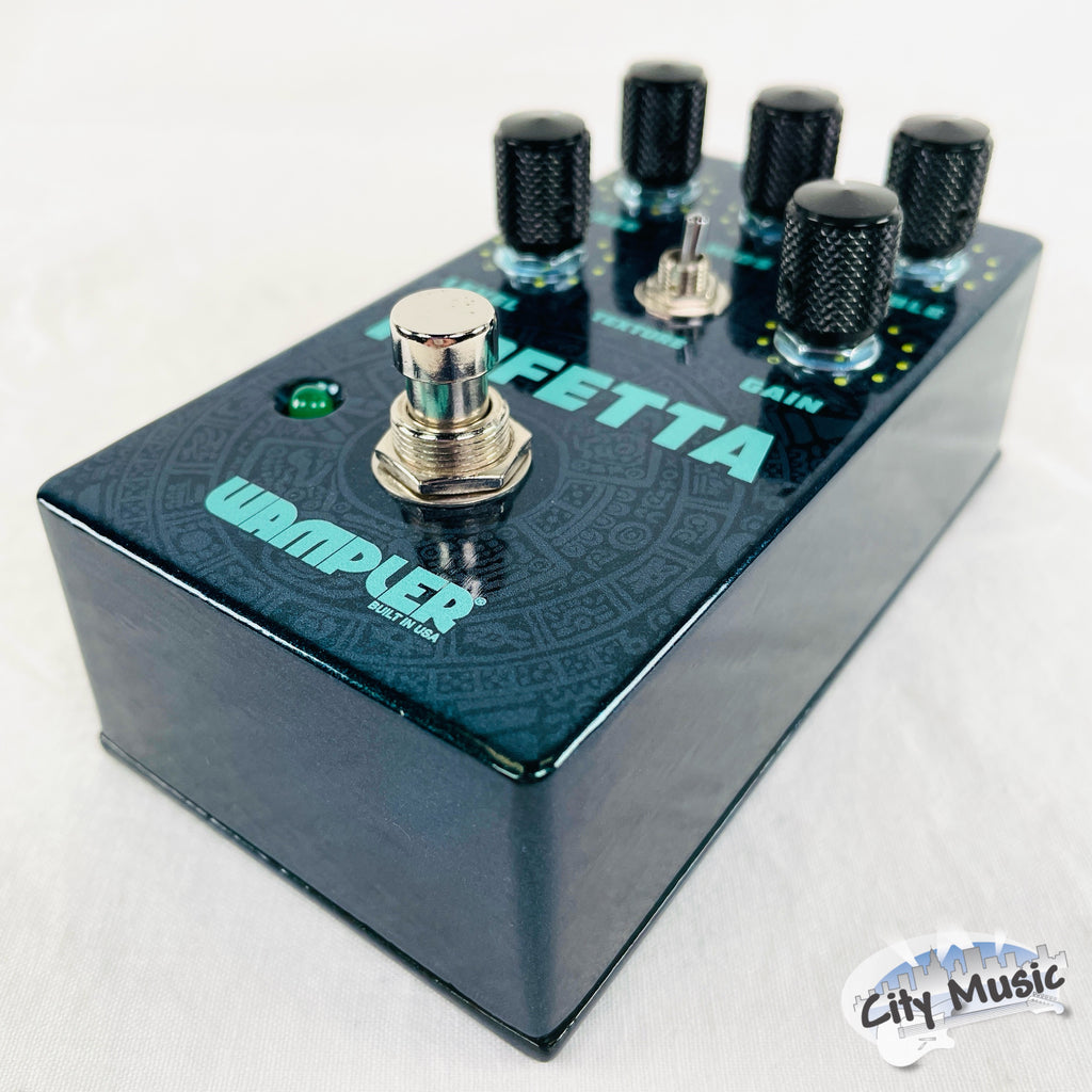 Wampler Mofetta used mint — top panel view