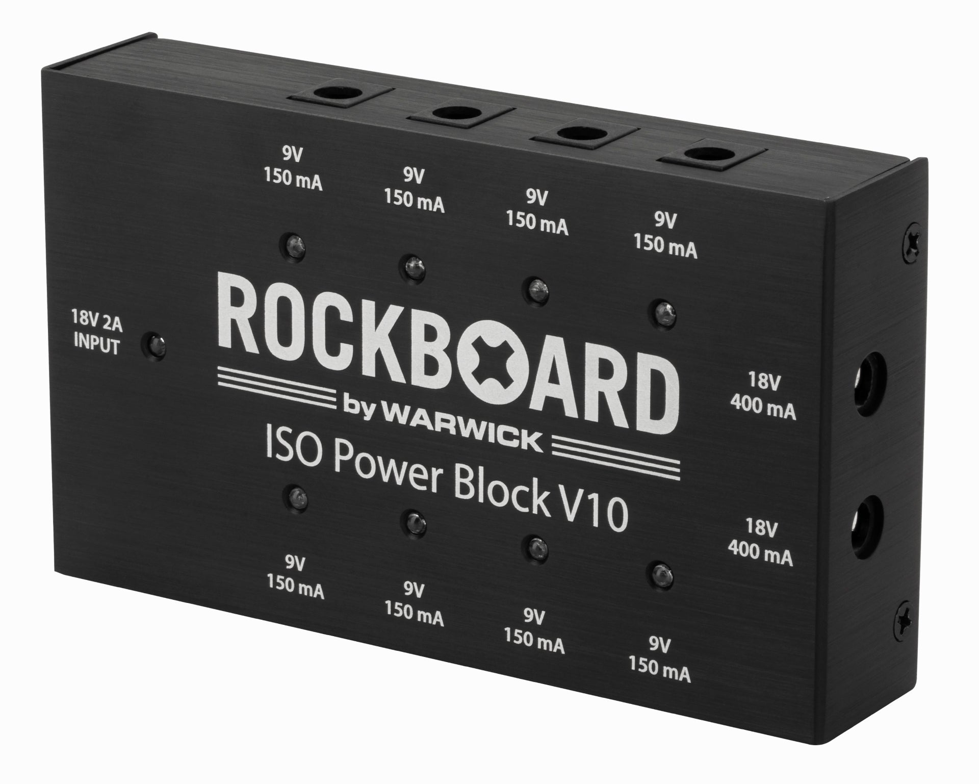 RockBoard ISO Power Block V10 pedal power supply - included cables and adapter