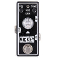 Tone City Mickey distortion pedal — black mini pedal front