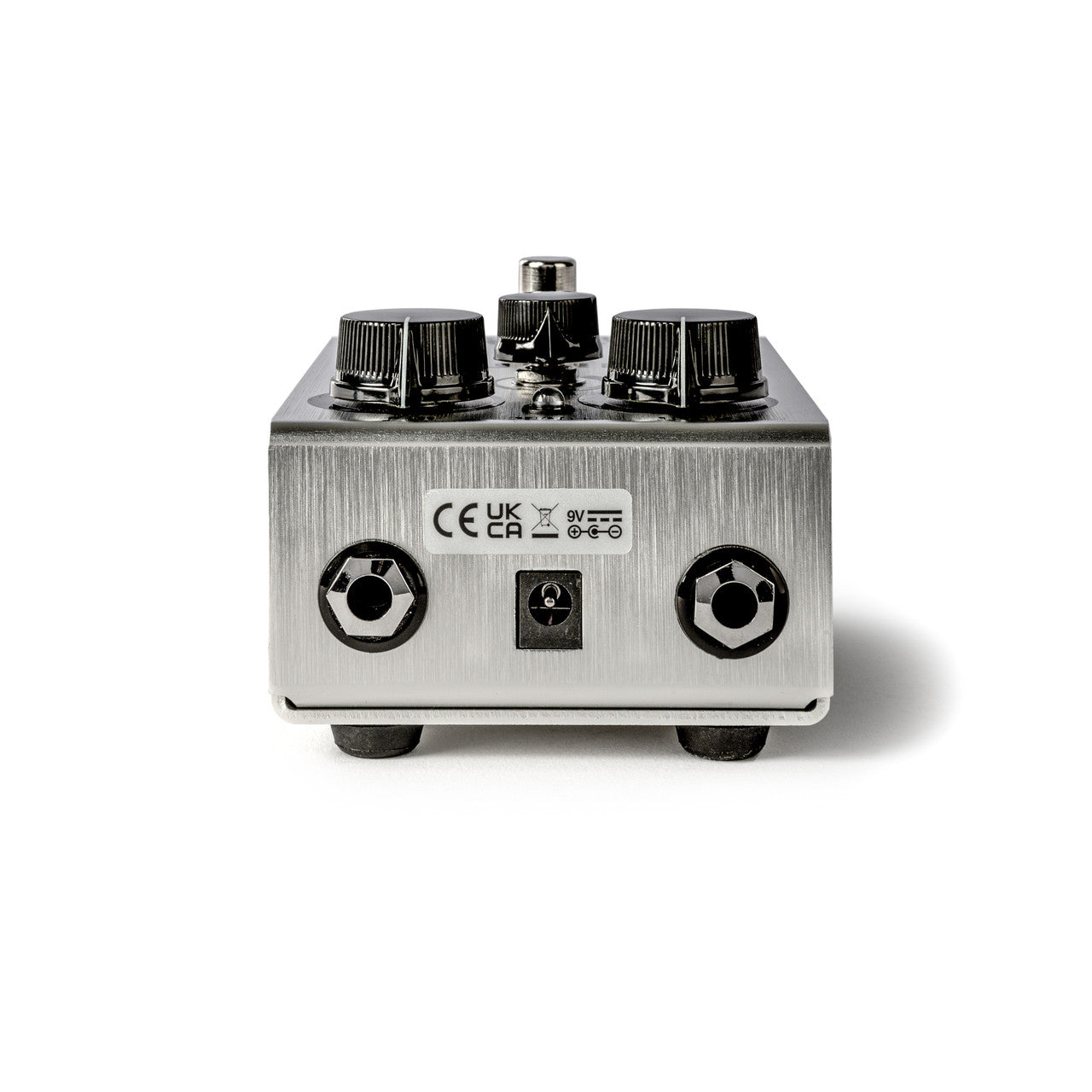 Way Huge WHE205OD Overdrive pedal — input and output jacks