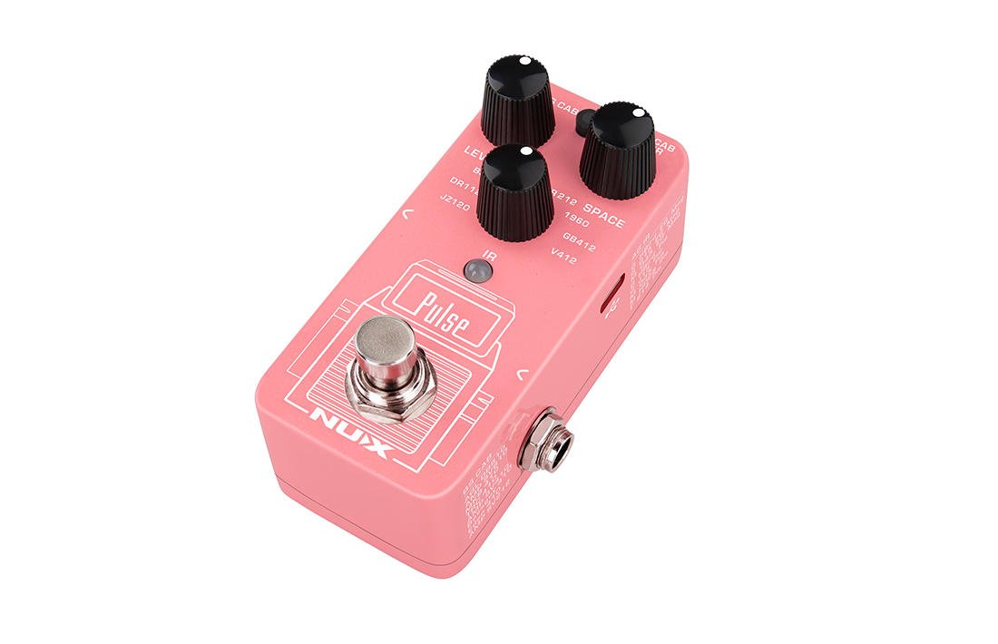NUX NSS-4 Pulse pedal top view with mode labels