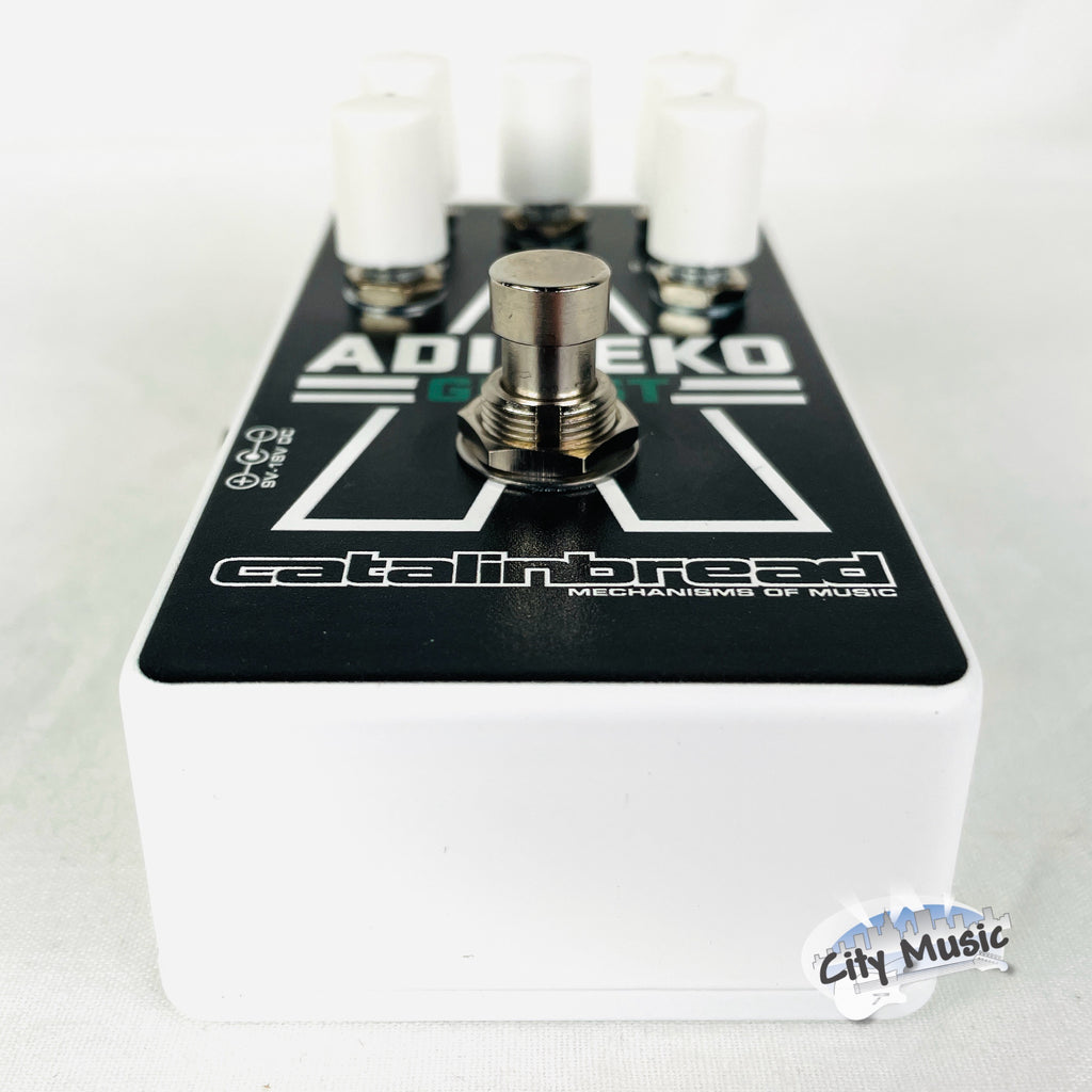 Used Catalinbread Adineko Ghost oil can delay pedal — side view output jack