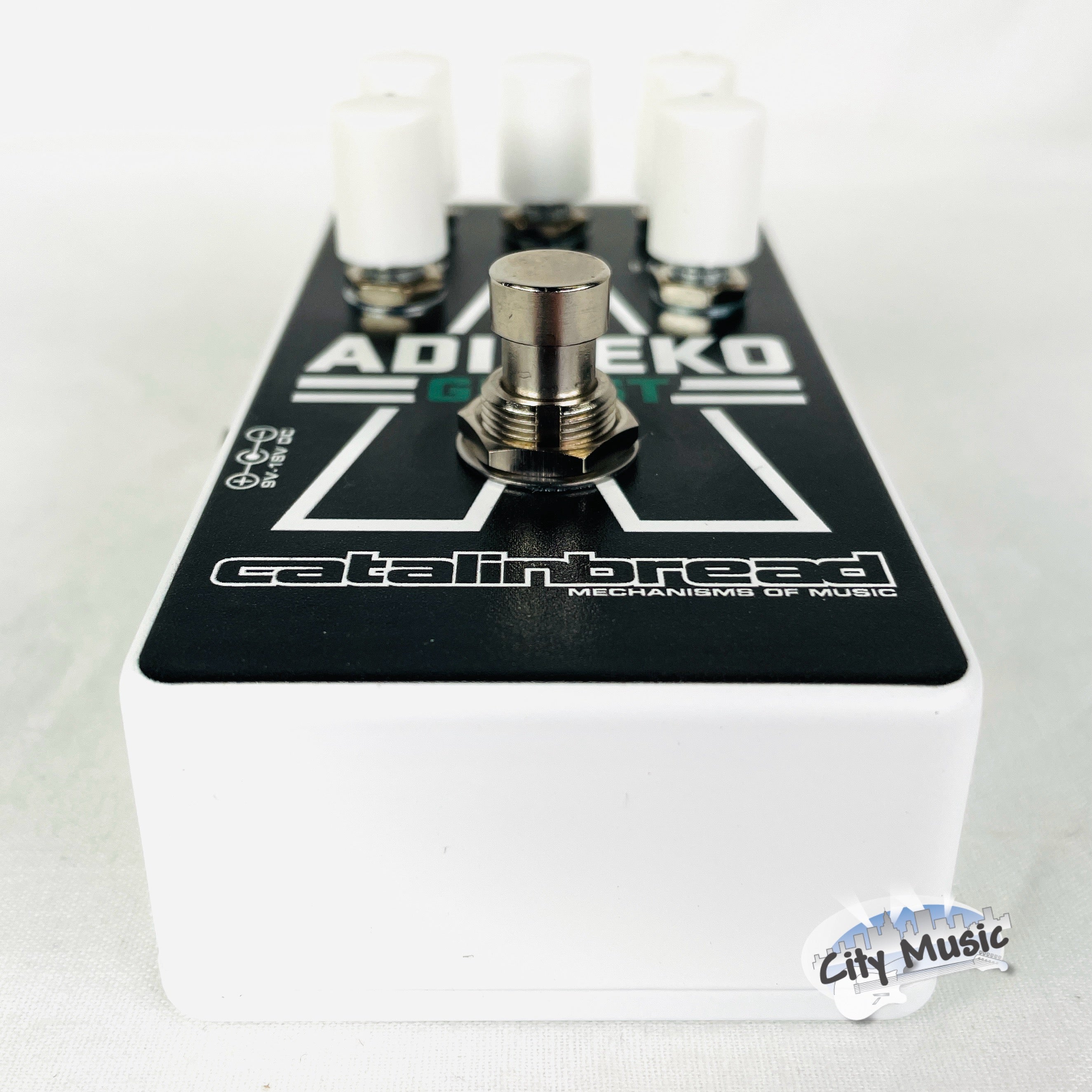 Used Catalinbread Adineko Ghost oil can delay pedal — side view output jack