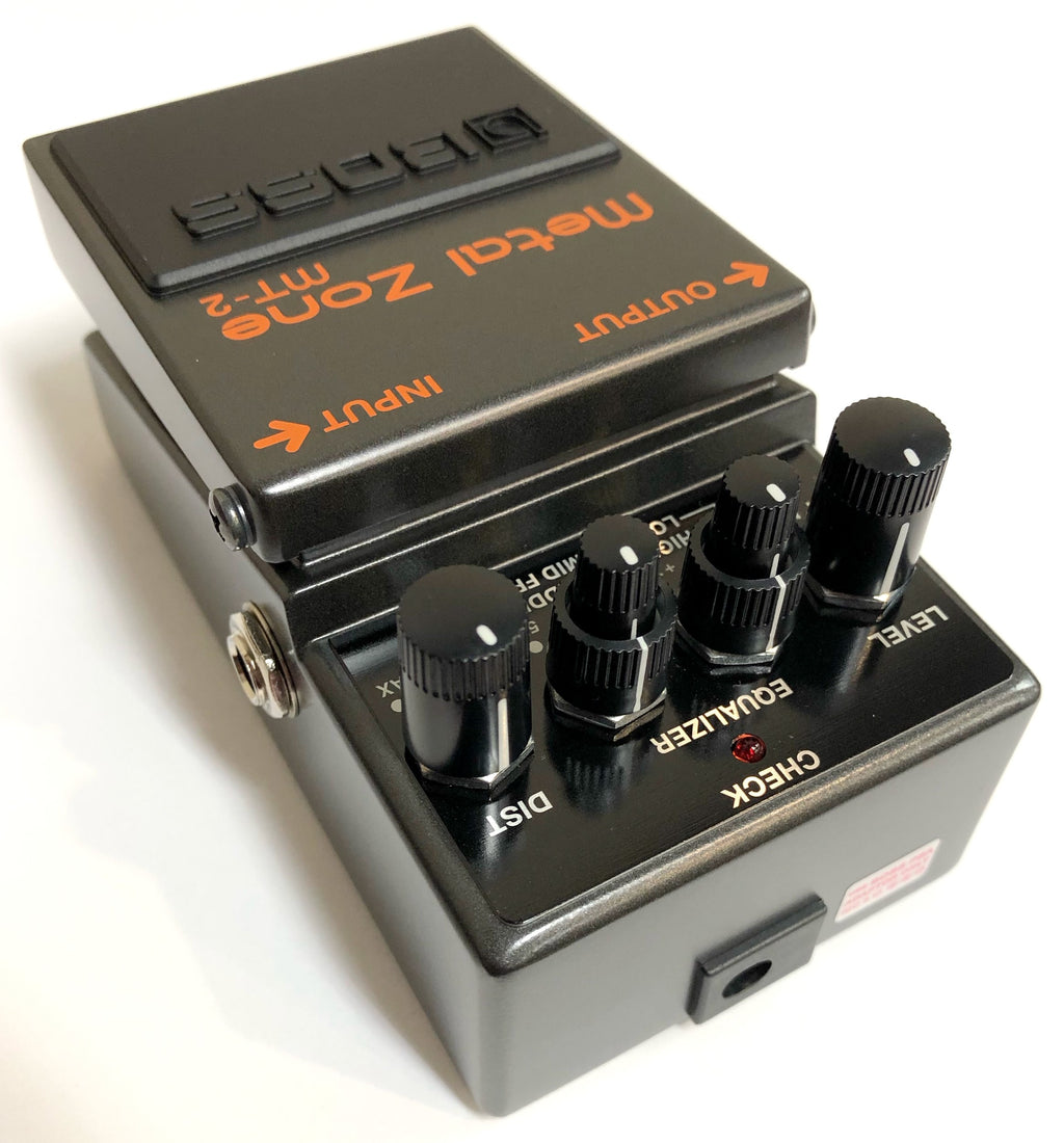 Used Boss MT-2 Metal Zone Distortion Guitar Effects Pedal