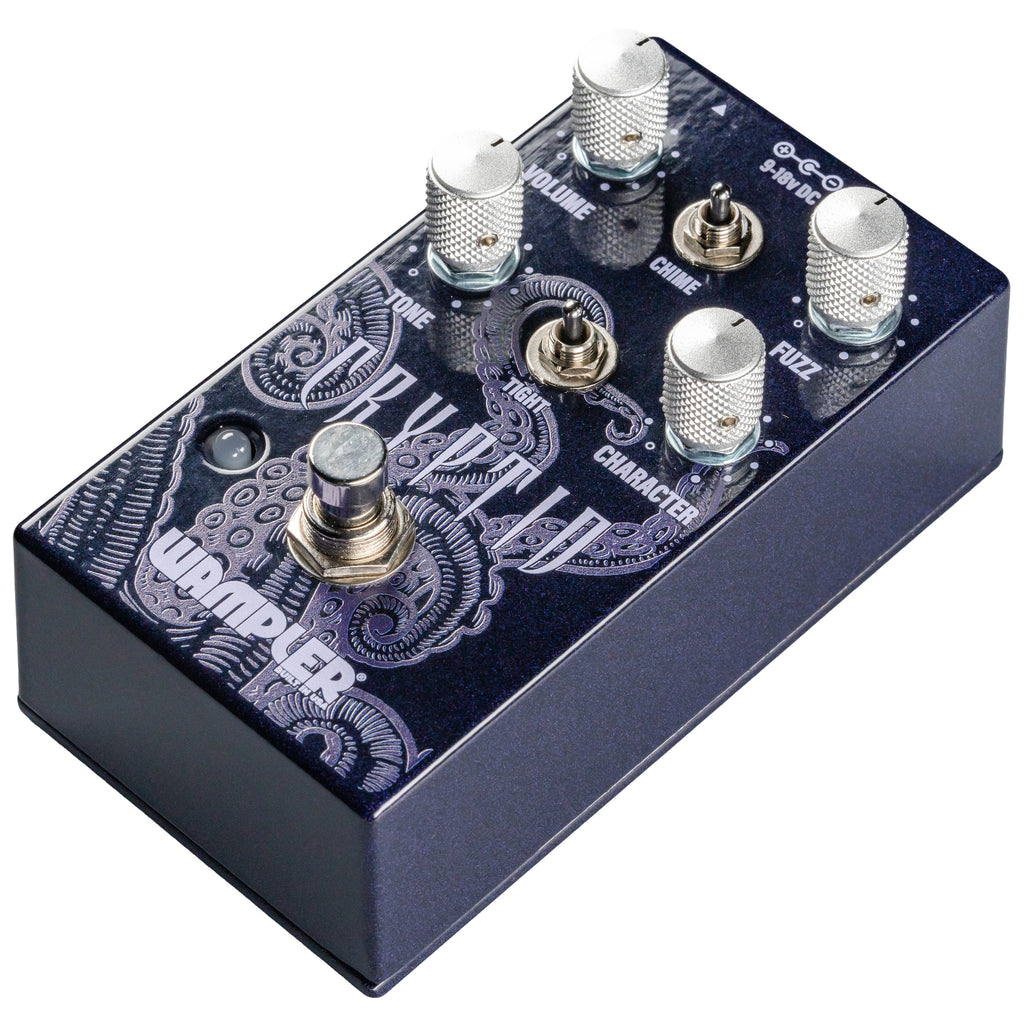 Wampler Cryptid Fuzz pedal — side profile view