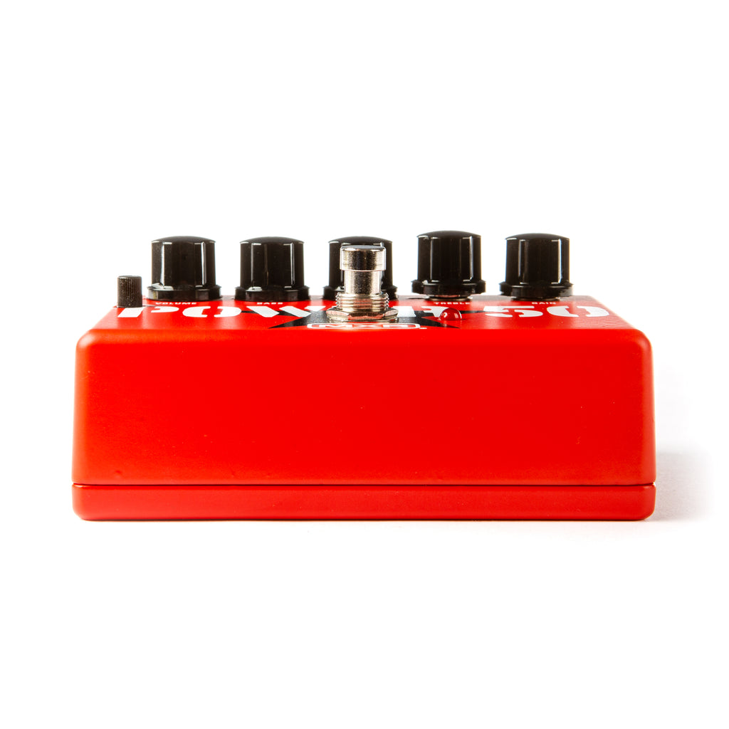 MXR TBM1 Tom Morello Power 50 overdrive pedal — footswitch and star graphic