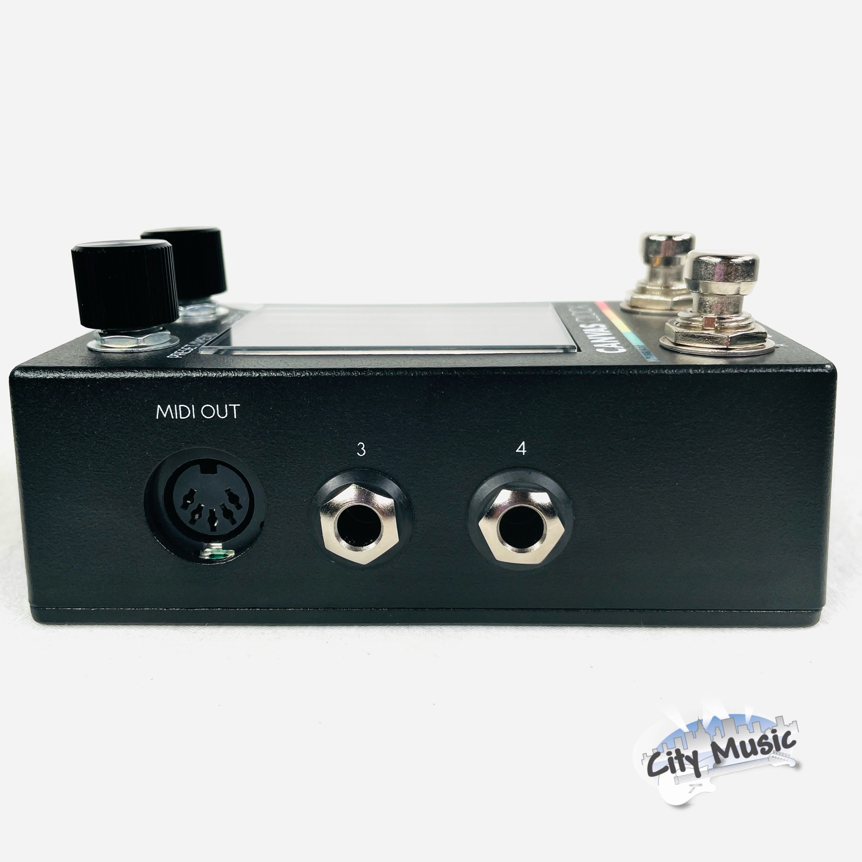 Used Walrus Audio Canvas Clock tempo sync pedal — alternate angle view