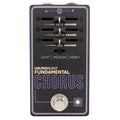 Walrus Audio Fundamental Chorus pedal — top front, sliders and Light/Medium/Heavy switch