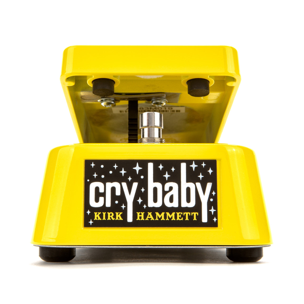Dunlop KH95Y Kirk Hammett Cry Baby Wah pedal - sparkle finish detail