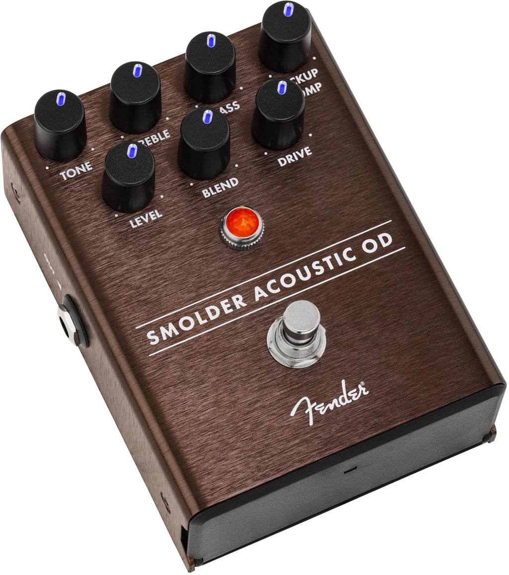 Fender Smolder Acoustic Overdrive pedal — side profile