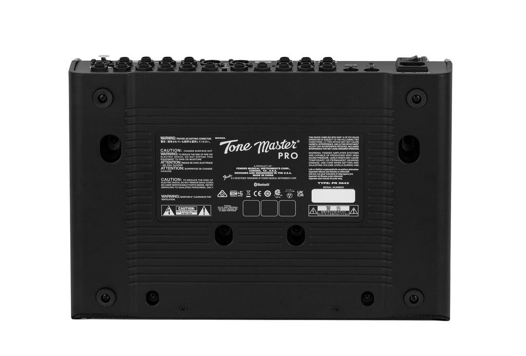 Fender Tone Master Pro multi-effects workstation — touchscreen interface