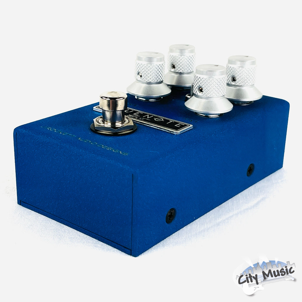 J. Rockett Blue Note Select overdrive pedal — side view