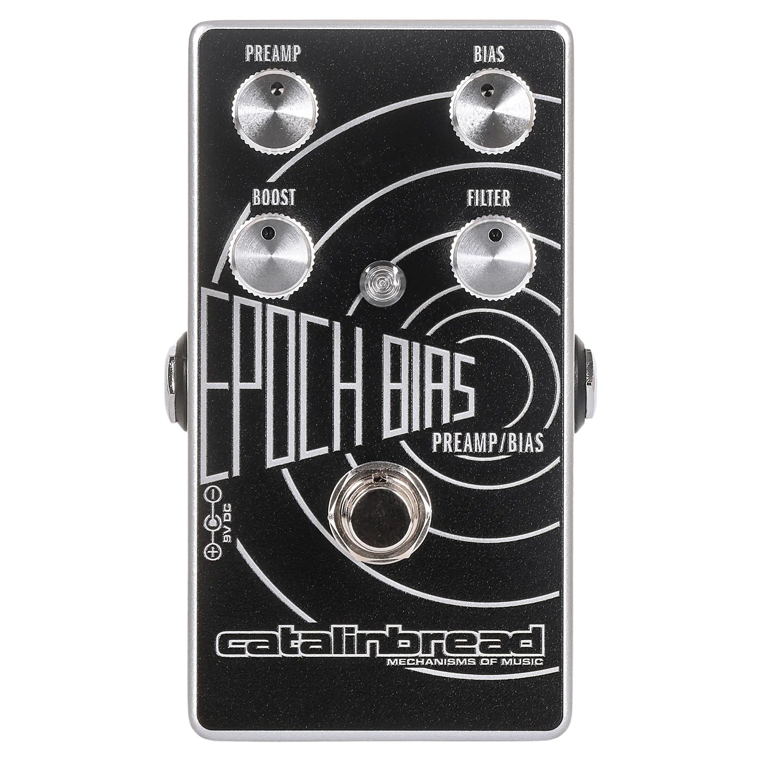 Catalinbread Epoch Bias preamp boost pedal - control knobs detail