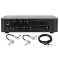 Darkglass Microtubes 900 V2 bass amp head with included Hosa patch and instrument cables