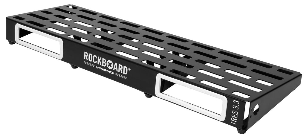 RockBoard Tres 3.3 pedalboard angled side profile