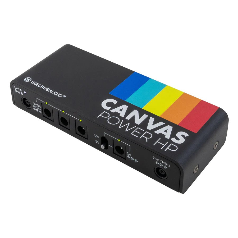 Walrus Audio Canvas Power HP power supply — side profile slim design