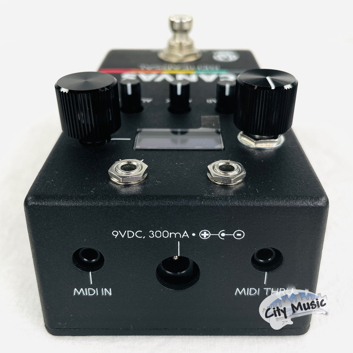 Used Walrus Audio Canvas Rehearsal headphone amp pedal — MIDI and power ports