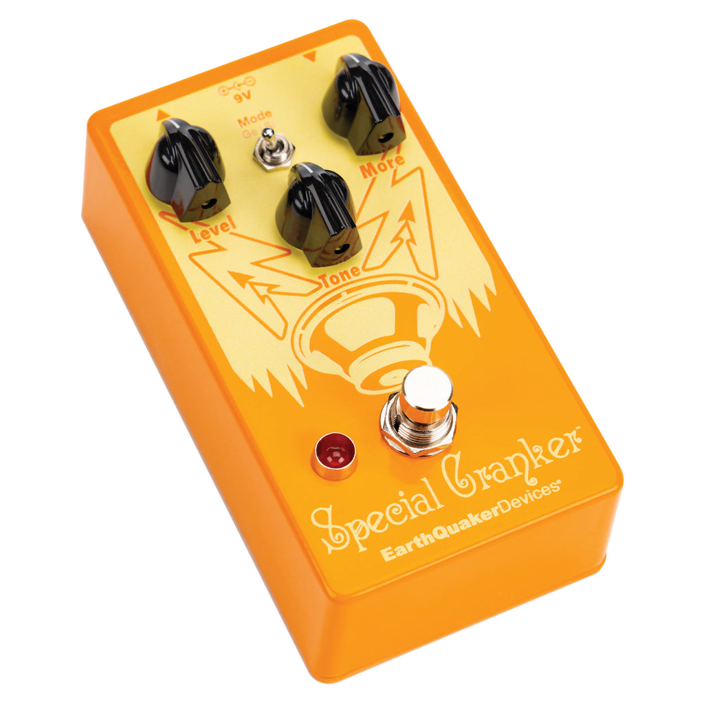 EarthQuaker Devices Special Cranker overdrive pedal — footswitch detail