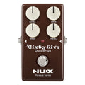 NUX 6ixty5ive Overdrive pedal — brown enclosure front view