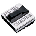 Boss FS-5U non-latching footswitch — silver aluminum base with black pedal