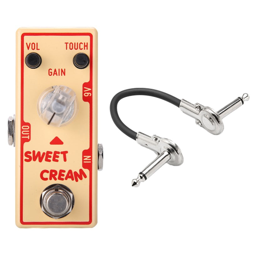 New Tone City Sweet Cream Overdrive Mini Guitar Effects Pedal