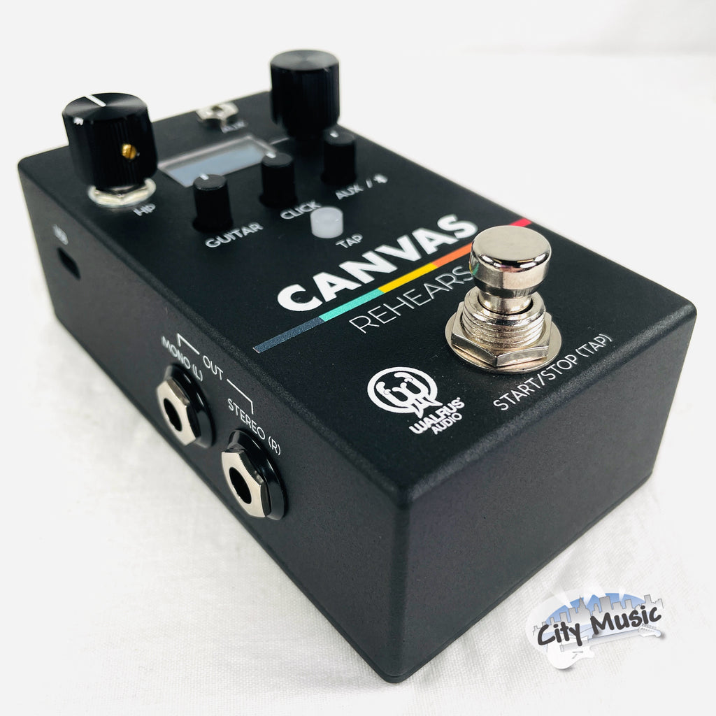 Used Walrus Audio Canvas Rehearsal headphone amp pedal — volume controls