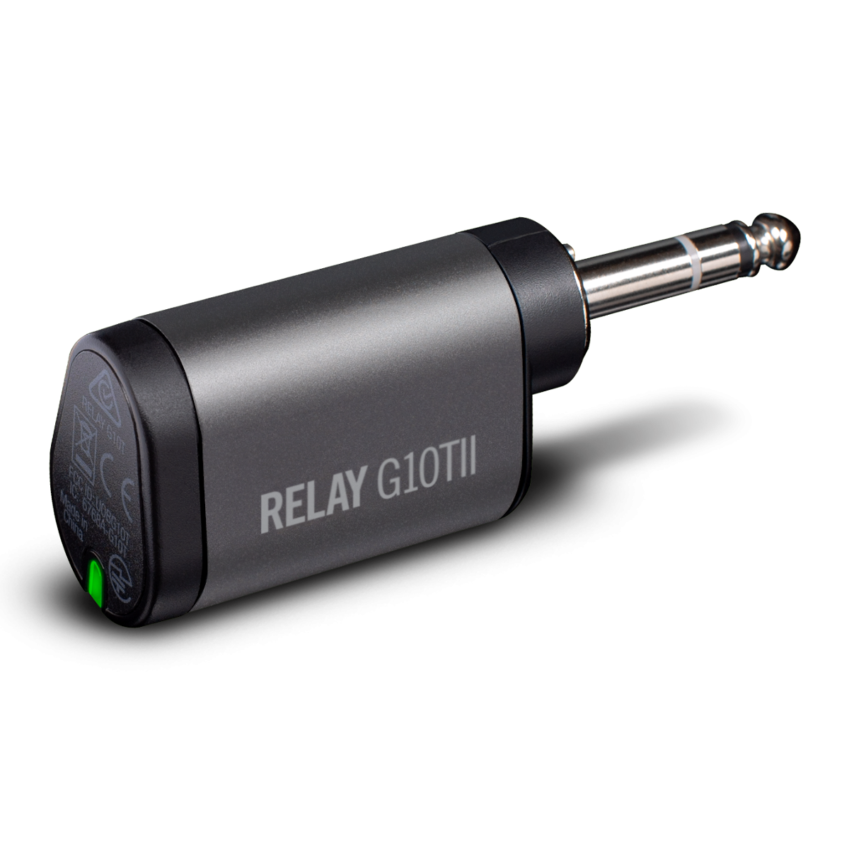 Line 6 Relay G10S wireless system — receiver detail with indicators