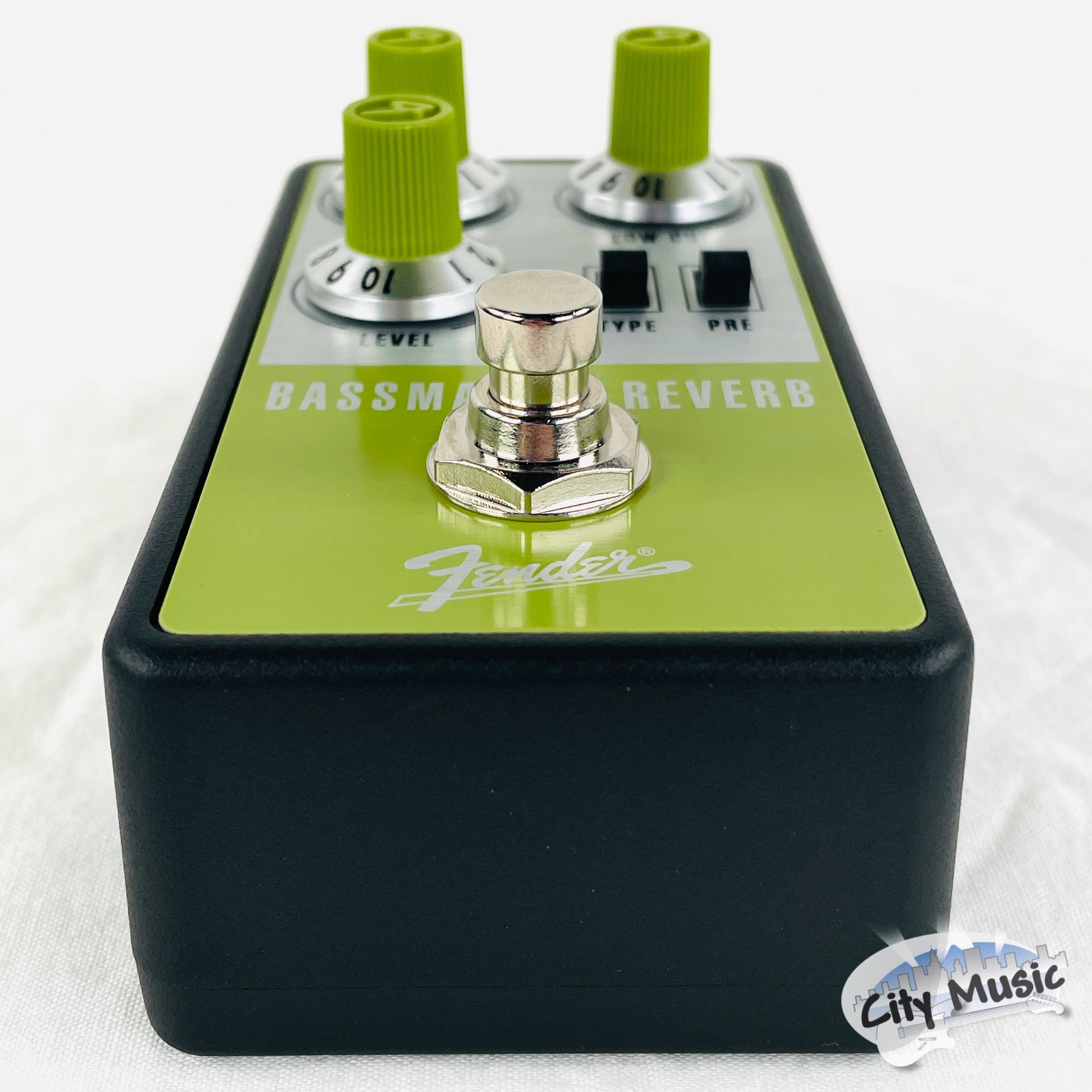 Used Fender Bassman Reverb Guitar Effects Pedal в™«