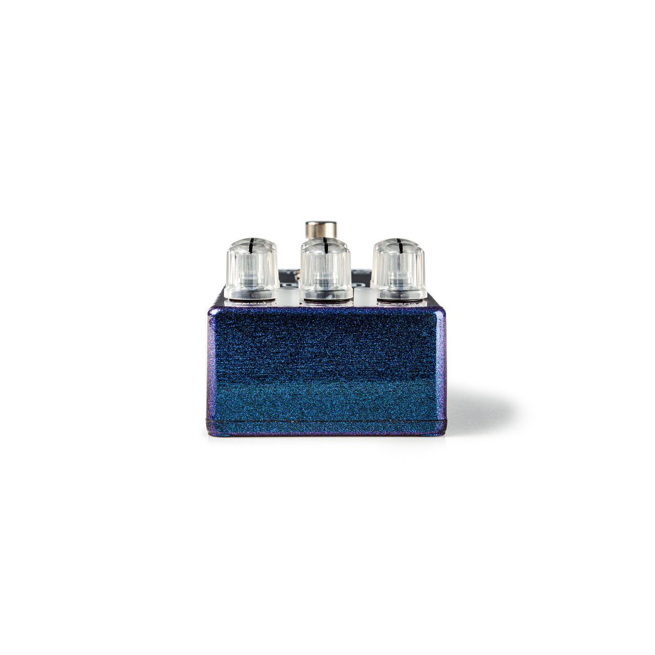 MXR M306 Poly Blue Octave pedal — rear view with EXP jack