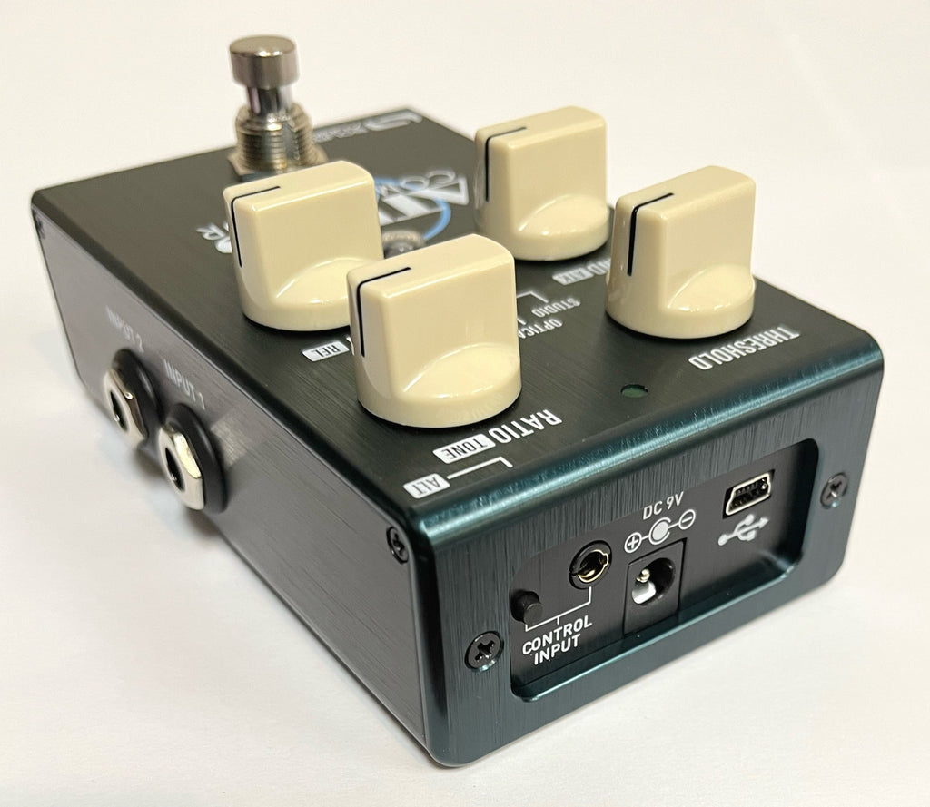 Source Audio SA252 Atlas Compressor pedal — angled product view