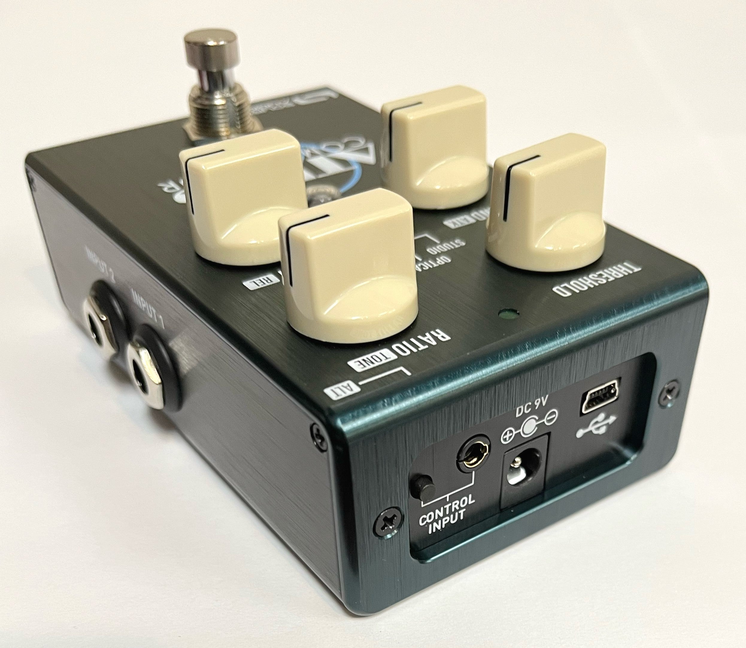 Source Audio SA252 Atlas Compressor pedal — angled product view