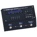 Boss SDE-3000D dual digital delay pedal in black — angled view