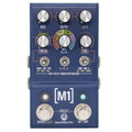 Walrus Audio MAKO M1 modulation pedal — dark blue enclosure, top view