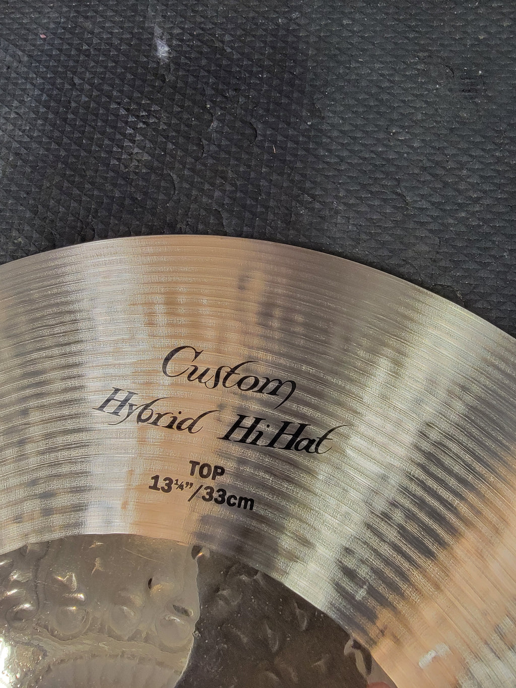 Zildjian K1213 Hybrid Hi-Hat pair - stacked top and bottom cymbals