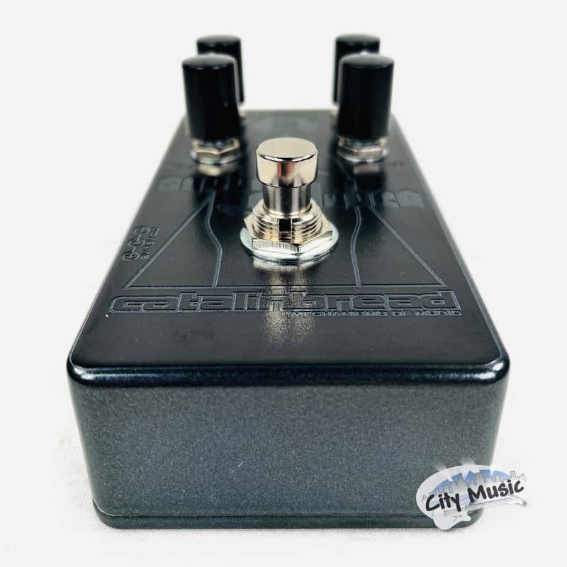 Used Catalinbread Sabbra Cadabra 10th Anniversary Overdrive Pedal Blackout Black
