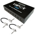 Truetone 1 Spot Pro XP8-PS power supply — top angle with two patch cables