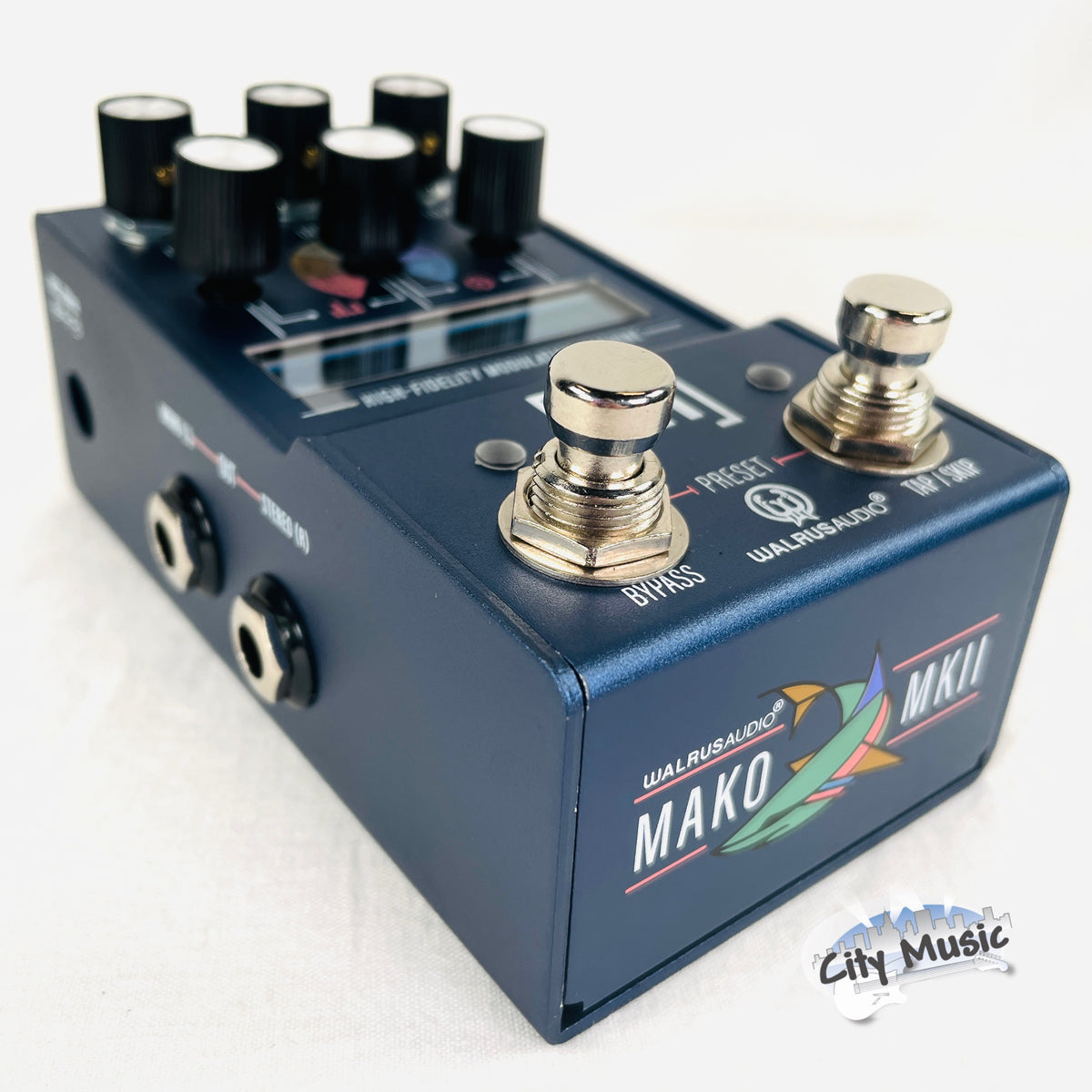 Used Walrus Audio MAKO Series MKII M1 High-Fidelity Modulation Guitar Effects Pedal ♫