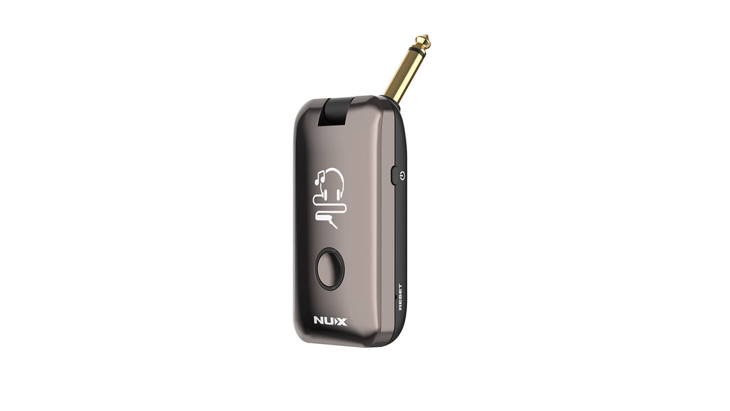 NUX MP-2 Mighty Plug headphone amp — USB and jack view
